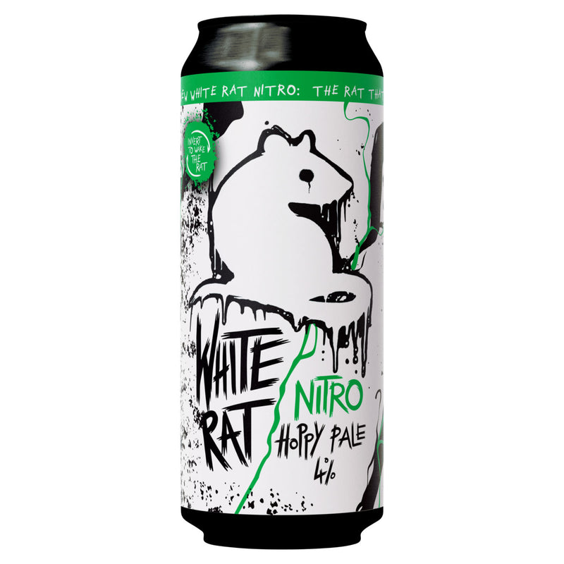 Ossett Brewery White Rat Nitro Hoppy Pale beer 500ml - British product