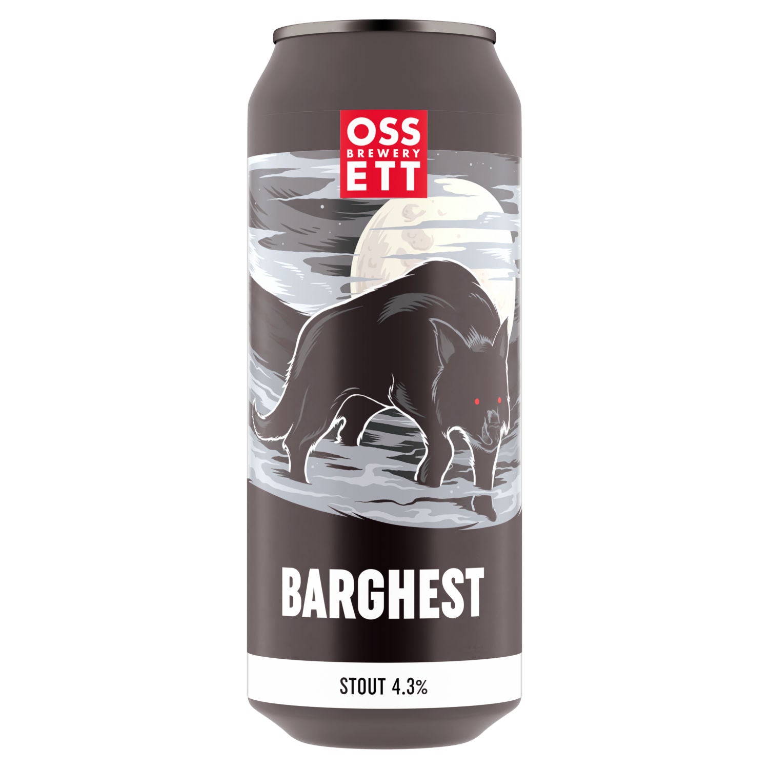 Ossett Brewery Barghest Stout 500ml can - British product