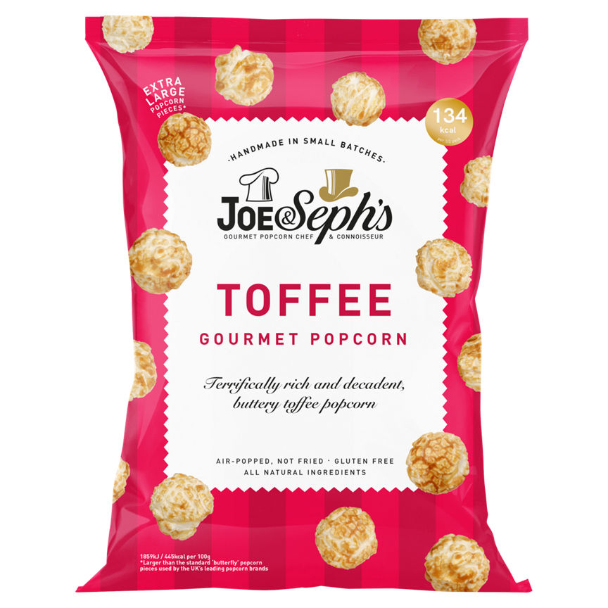 Joe & Seph's Toffee Gourmet Popcorn GOODS ASDA   