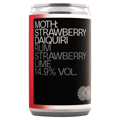 Moth Strawberry Daiquiri 125ml, imported from the UK
