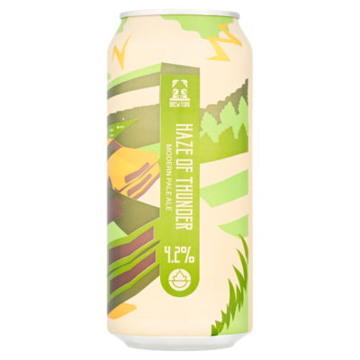 Brew York Haze of Thunder pale ale 440ml, UK version