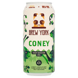Brew York Coney Hazy Session IPA 440ml, imported from the UK