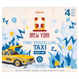 Brew York Time Travelling Taxi Hazy IPA 4 x 330ml (British brand)