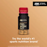 Optimum Nutrition Gold Standard Pre-Workout Shot Mixed Berry 60ml (British brand)