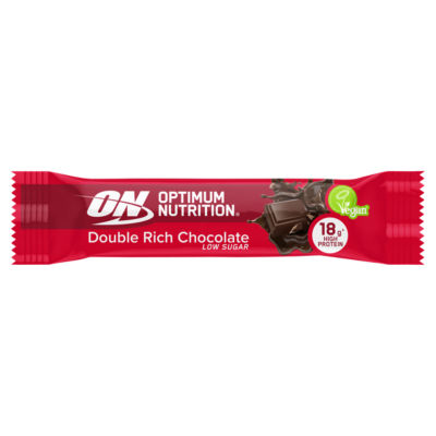 Optimum Nutrition double rich chocolate protein bar 60g, imported from the UK