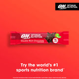 Optimum Nutrition double rich chocolate protein bar 60g, imported from the UK
