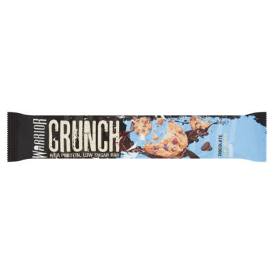 ASDA Warrior Crunch Chocolate Chip Cookie Dough Protein Bar 64g- Buy online at McGrocer
