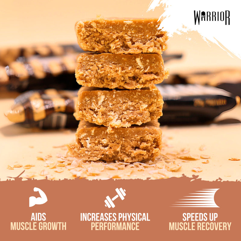 Warrior Raw Cookies & Cream Protein Flapjack 75g (British brand)