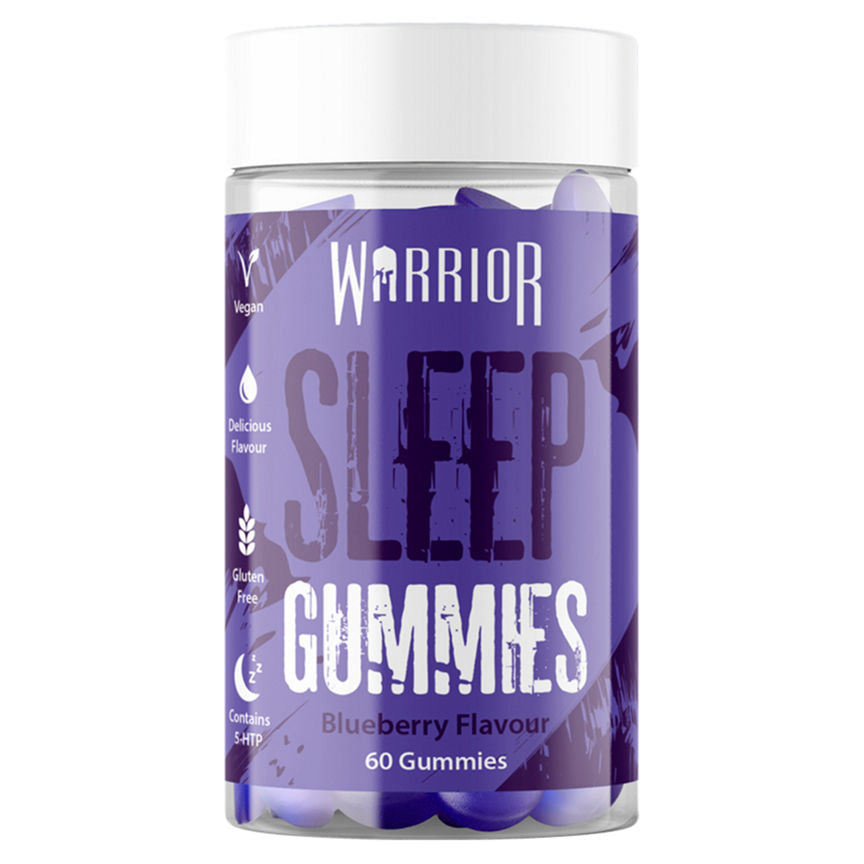 Warrior Sleep Gummies Blueberry Flavour 60 Gummies 196g GOODS ASDA   