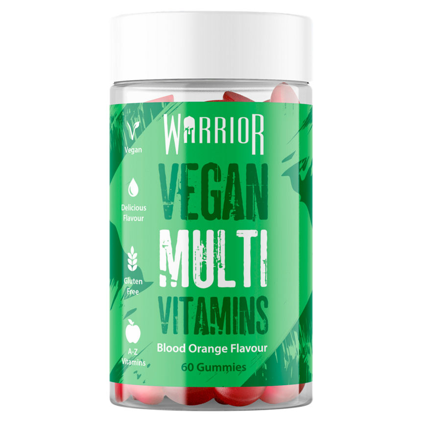 Warrior Vegan Multi Vitamins Blood Orange Flavour 196g GOODS ASDA   