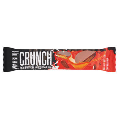 Warrior Crunch peanut butter protein bar 64g (British brand)