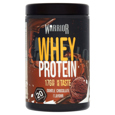 Warrior whey protein powder double chocolate flavour 500g (British brand)