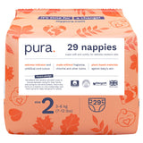 Pura 29 Nappies Size 2 3-6kg (7-13lbs) GOODS ASDA   