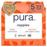 Pura 22 Nappies Size 5 11-16kg (24-35lbs)