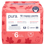 Pura 18 Nappy Pants Size 6 15+ kg (33+Ibs) GOODS ASDA   