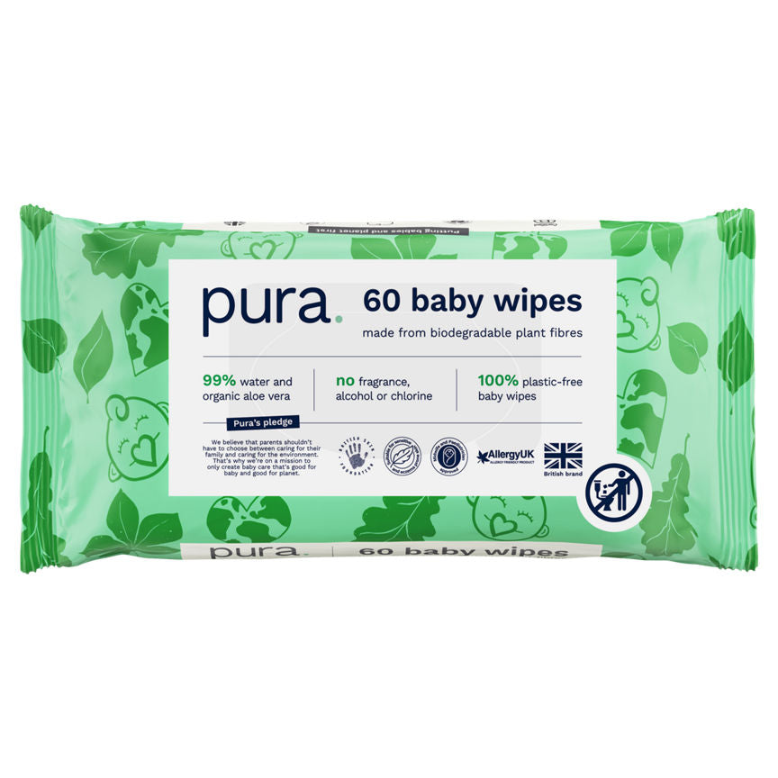 Pura 60 Baby Wipes