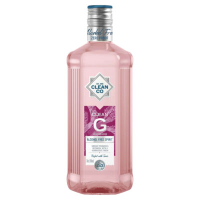 ASDA CleanCo Clean R Rhubarb Alcohol Free Spirit 70cl- Buy online at McGrocer