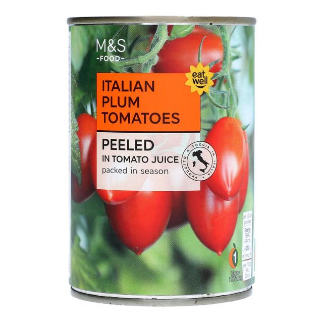 M&S Italian Plum Tomatoes   400g GOODS M&S   