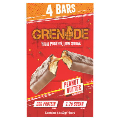 Grenade Peanut Nutter protein bar 60g - British product