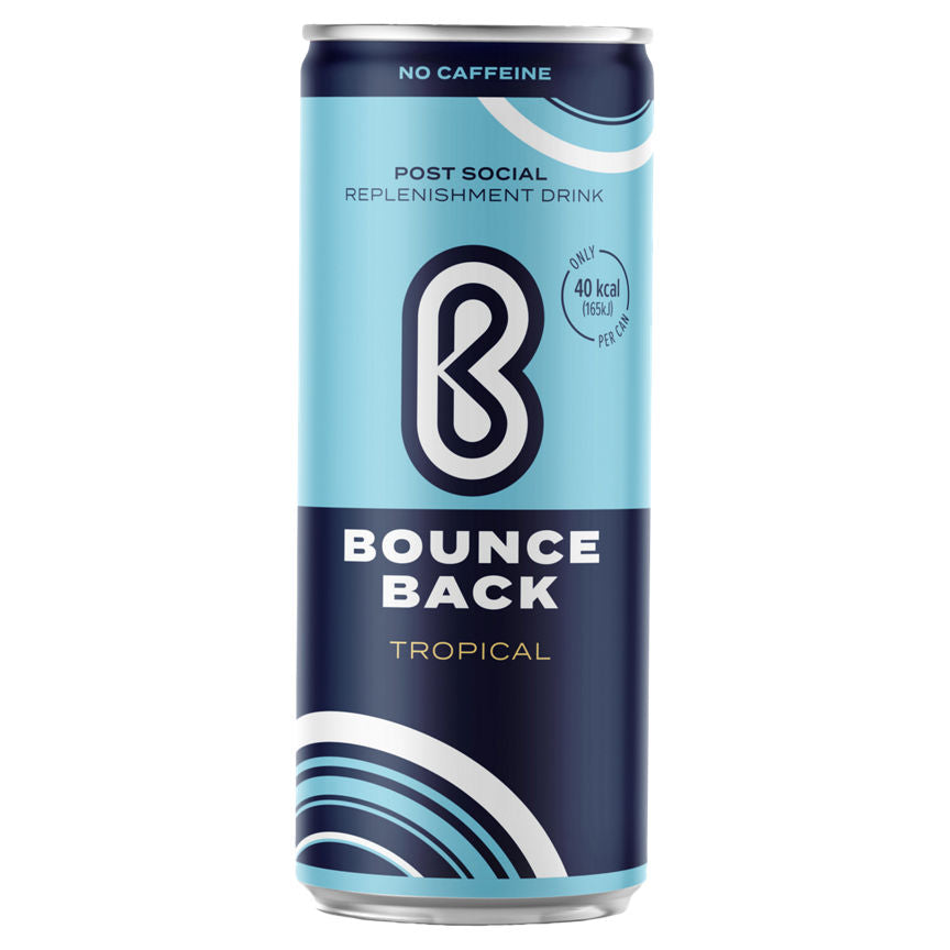 Bounce Back Post Social Replenishment Drink Tropical 250ml GOODS ASDA   