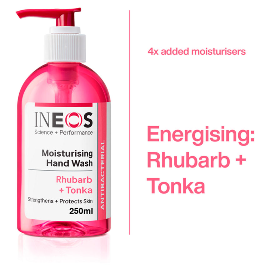 INEOS Moisturising Hand Wash Rhubarb + Tonka 250ml