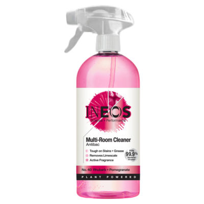 INEOS Antibac Multi-Room Cleaner Rhubarb + Pomegranate Antibacterial Cleaner Spray 750ml
