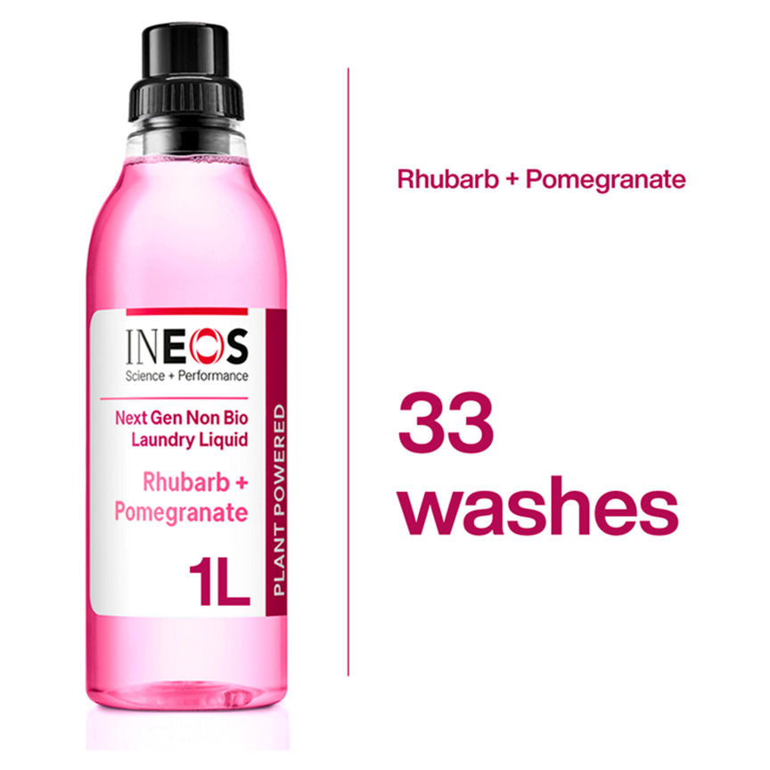 INEOS Next Gen Non Bio Laundry Liquid Rhubarb + Pomegranate