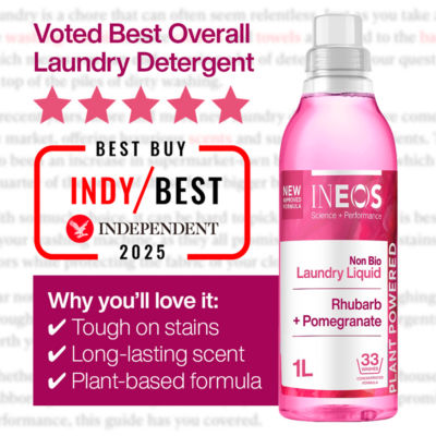 Lessive liquide non bio INEOS Next Gen Rhubarbe + Grenade 1000 ml