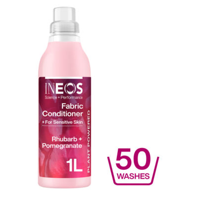 INEOS fabric conditioner rhubarb pomegranate 1000ml - British product