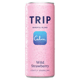 TRIP Wild Strawberry sparkling drink 330ml, UK version