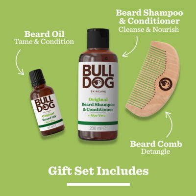 Bulldog Skincare original beard care gift set - British product