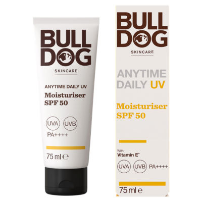 Bulldog UV moisturiser SPF 50 75ml, UK version