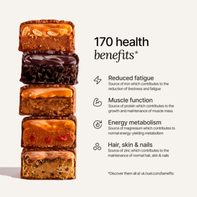 Huel Nutrition Bar Chocolate Caramel 51g, UK version