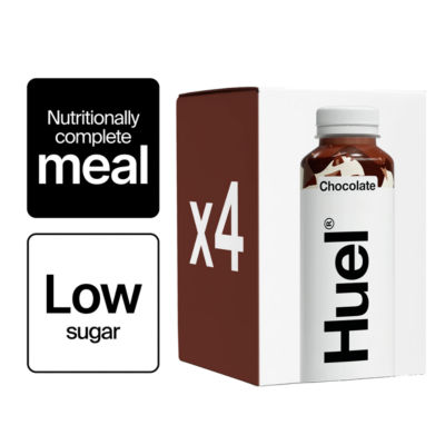 ASDA Huel Chocolate Nutritionally Complete Drink 4 x 500ml- Buy online at McGrocer