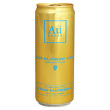 Au Vodka Blue Raspberry Alcoholic Soda 330ml - British product
