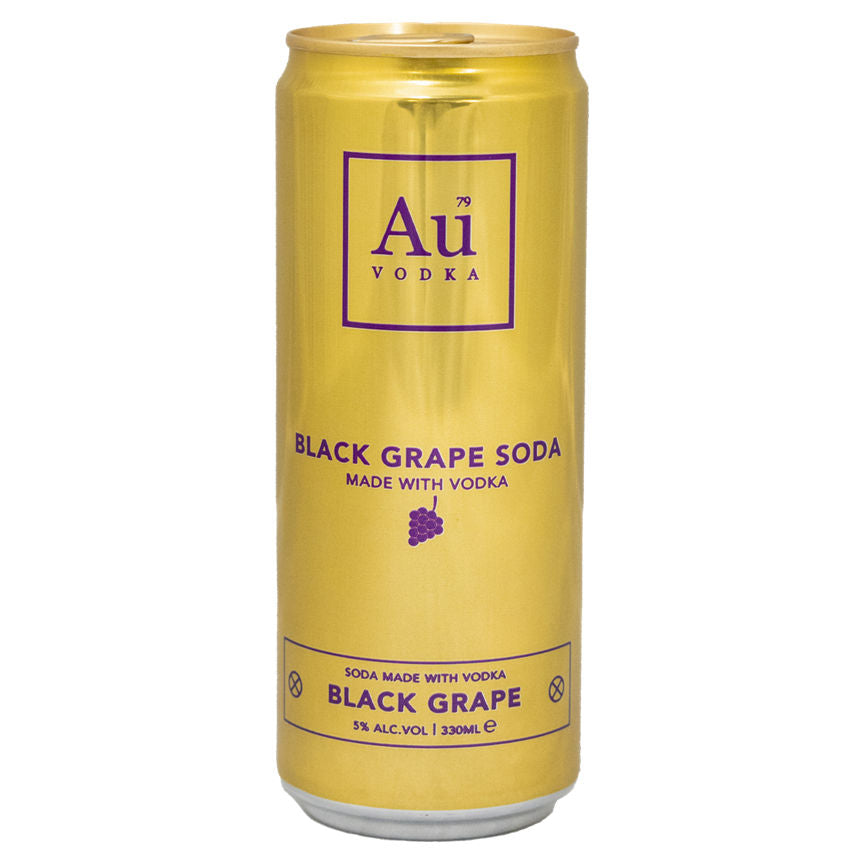 Au Vodka Black Grape Soda GOODS ASDA   