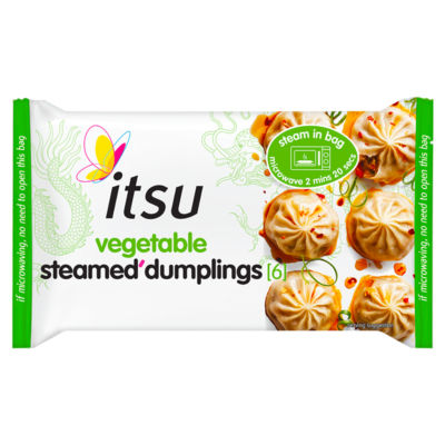 Itsu vegetable steamed dumplings 168g , UK version