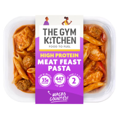 The Gym Kitchen Meat Feast Pasta 400g
