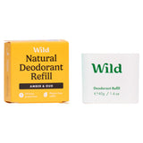Wild Amber & Oud deodorant refill 40g (British brand)