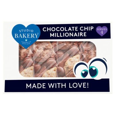 Studio Bakery Chocolate Chip Millionaire Shortbread Bar