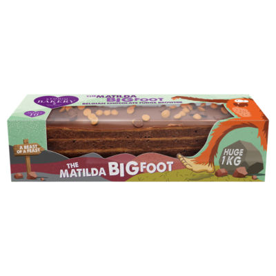 Studio Bakery Belgian chocolate fudge brownie 1kg - British product
