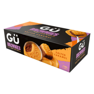 ASDA Gü Brownies Salted Caramel Dessert 80g- Buy online at McGrocer