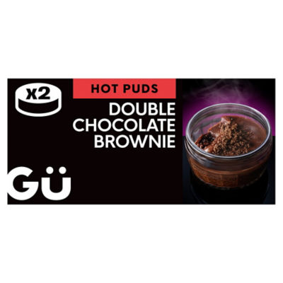 Gü double chocolate brownies 79g, UK version