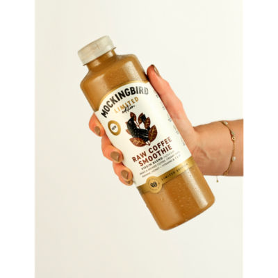 Mockingbird Raw Coffee Smoothie 750ml in bottle, UK version
