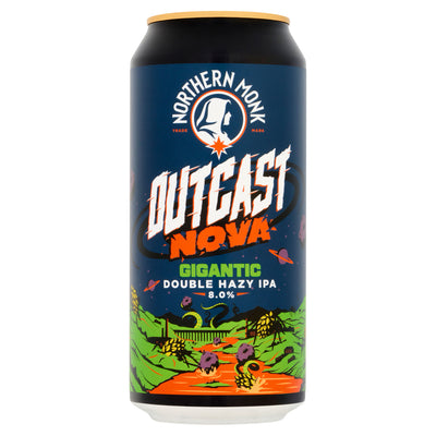 ASDA Northern Monk Outcast Nova Gigantic Double Hazy IPA 440ml- Buy online at McGrocer