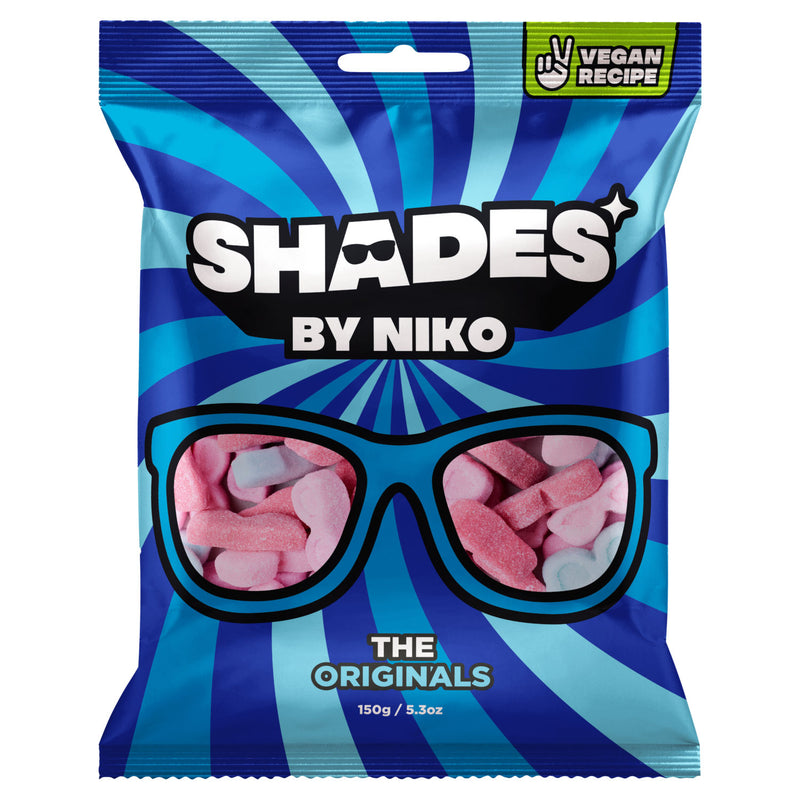 Shades by Niko The Originals foam sugar candy 150g - British product
