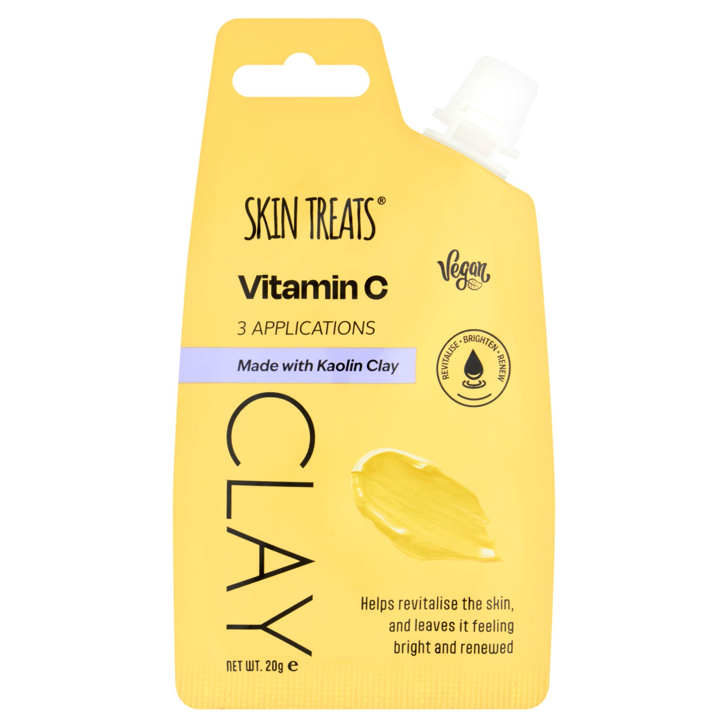 Skin Treats Vitamin C clay mask 20g, UK version