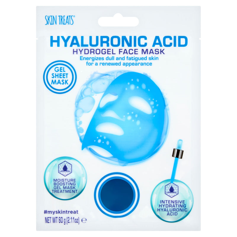 Skin Treats hyaluronic acid hydrogel face mask 60g, imported from the UK