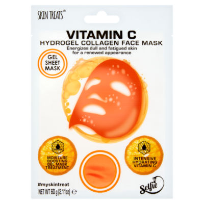 Skin Treats Vitamin C hydrogel collagen face mask 60g, UK version