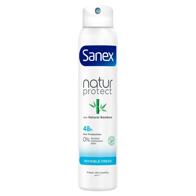 Sanex Natur Protect Invisible Fresh Bamboo Deodorant Spray   200ml